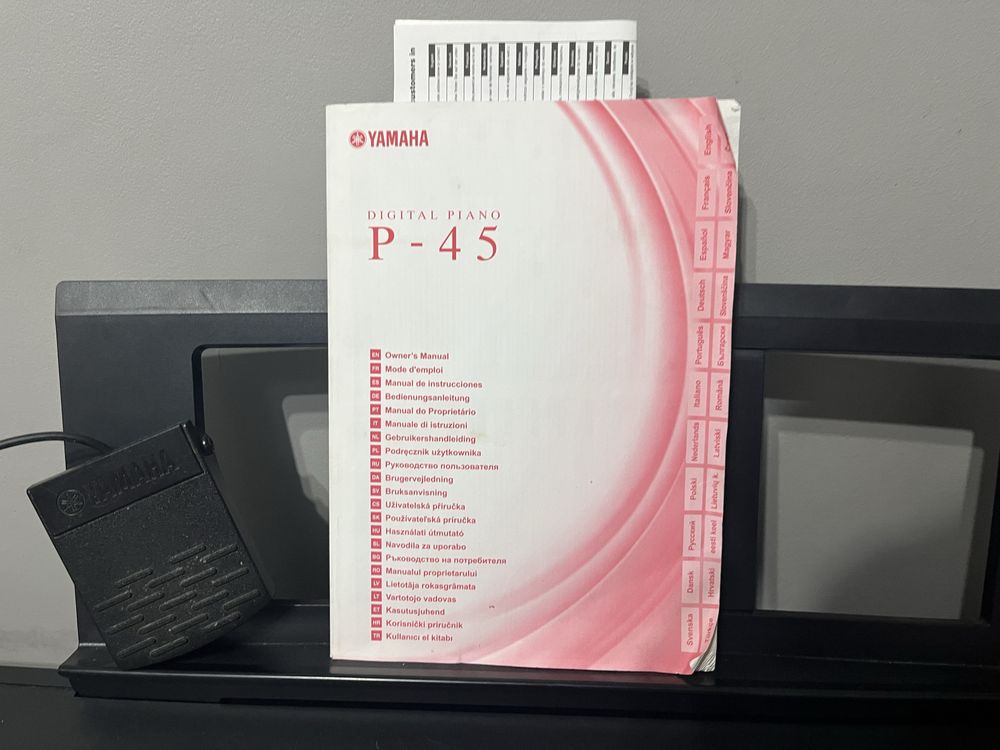 Pianino yamaha p45
