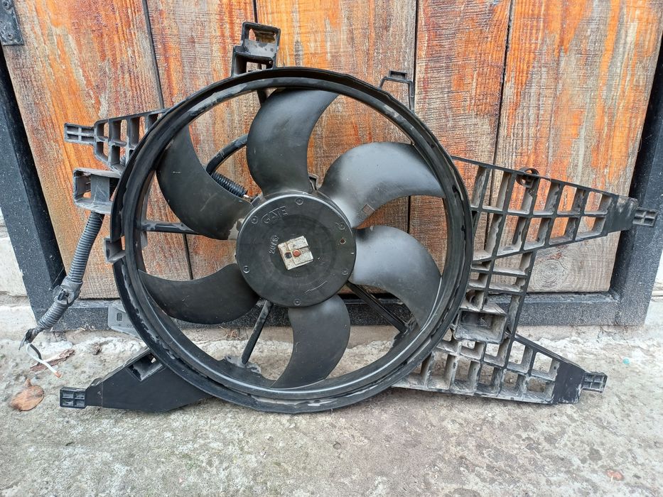 Вентилятор радіатора рено кенго 2