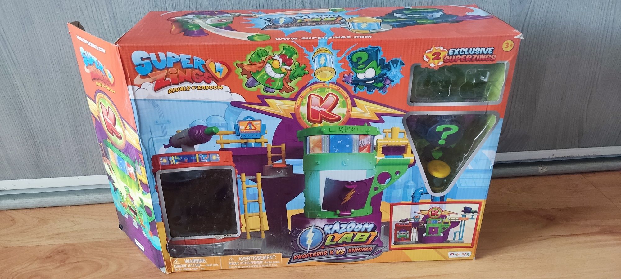 Super Zings Laboratorium Professor K kontra Enigma