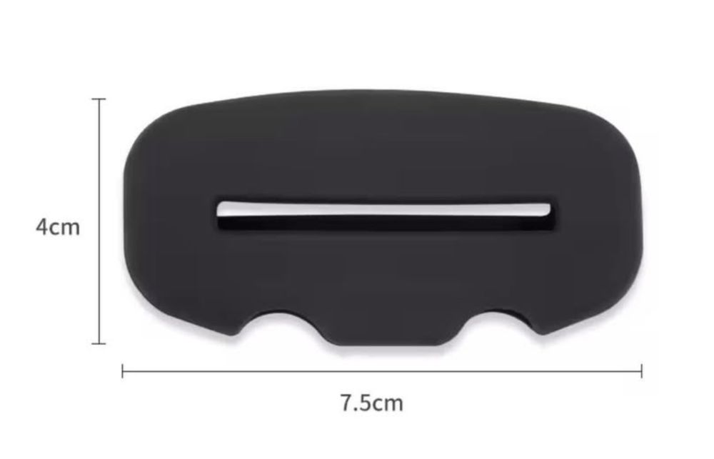 Protetores silicone para cinto de segurança