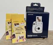 FUJUFILM Instax Mini 11 biały (ice white) + gratis 8x Shacolla