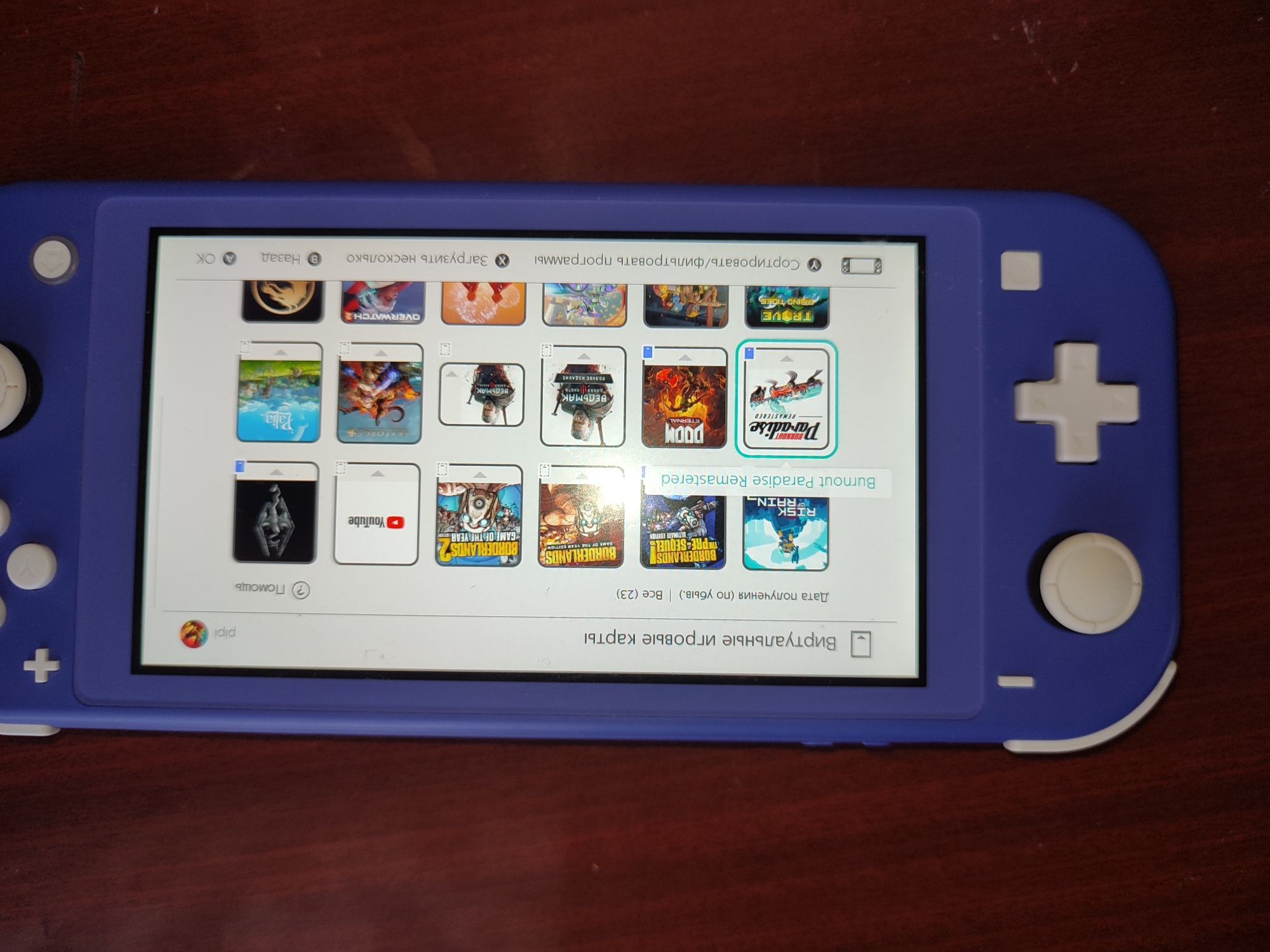Nintendo switch Lite 32 + 256SD card