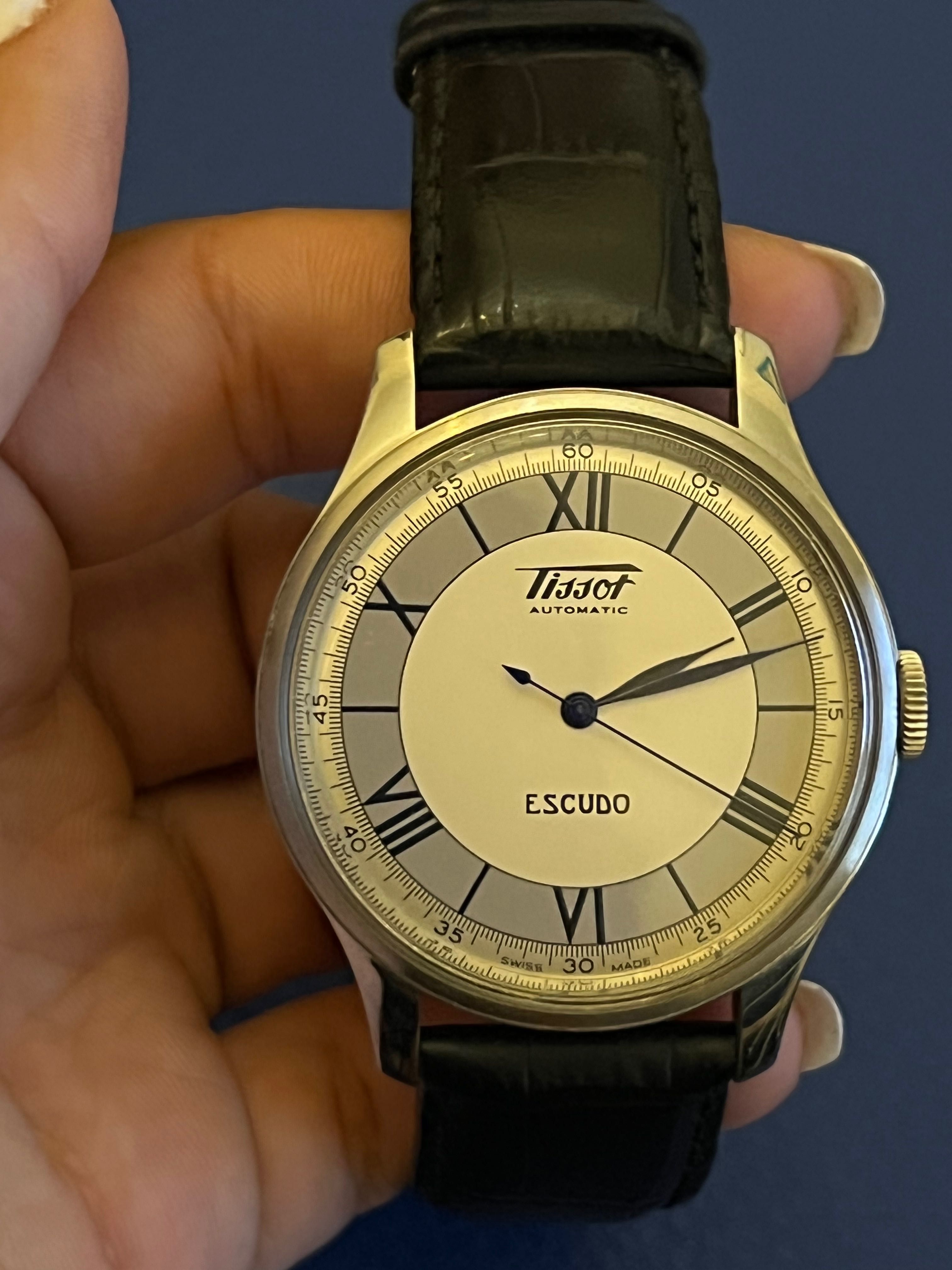 Edição limitada relógio Tissot Escudo - COM CERTIFICADO