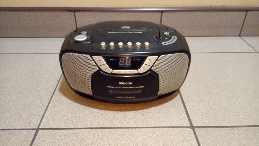 Radiomagnetofon, CD, Sencor spt 207