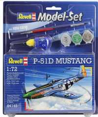 Model do sklejania samolot Model Set P-51 D Mustang Revell 64148