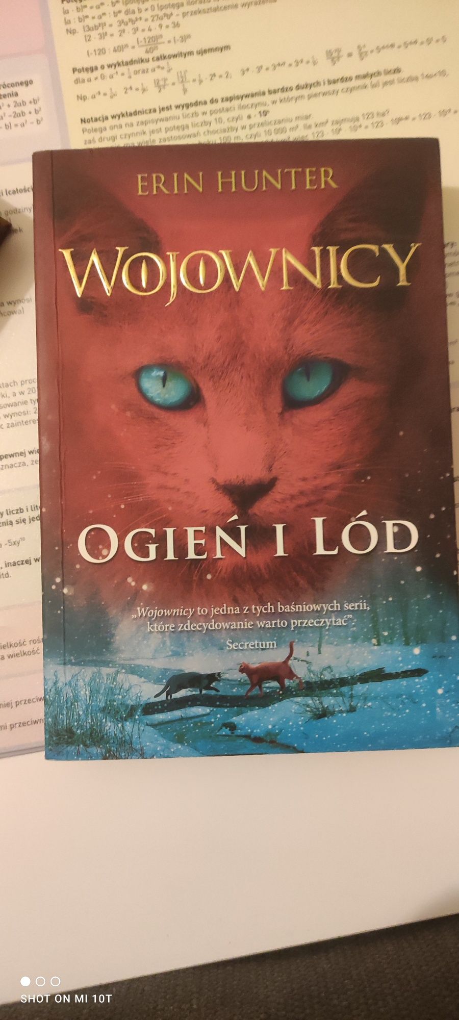 "Ogień i lód" 2 część z serii Wojowników Erin Hunter