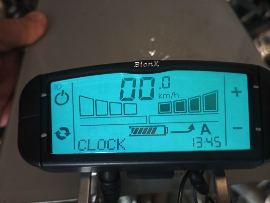 Bionx G2 wyświetlacz LCD idealny, podświetlenie