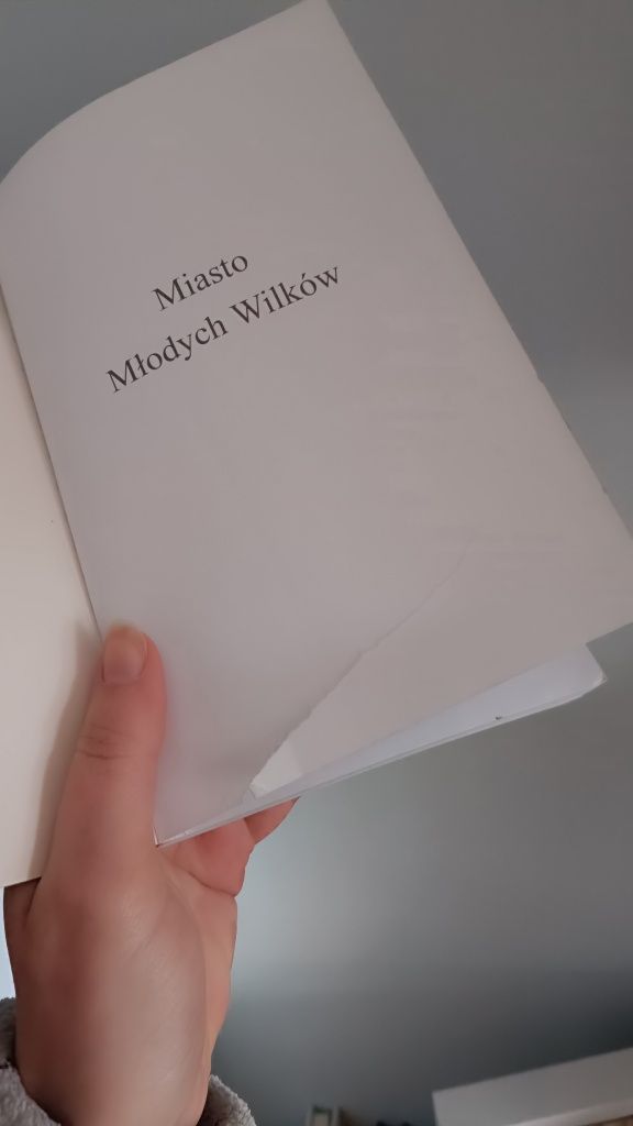Miasto młodych wilków Mariusz Sz Pseudonim Szlachet 1 i 2 część zestaw
