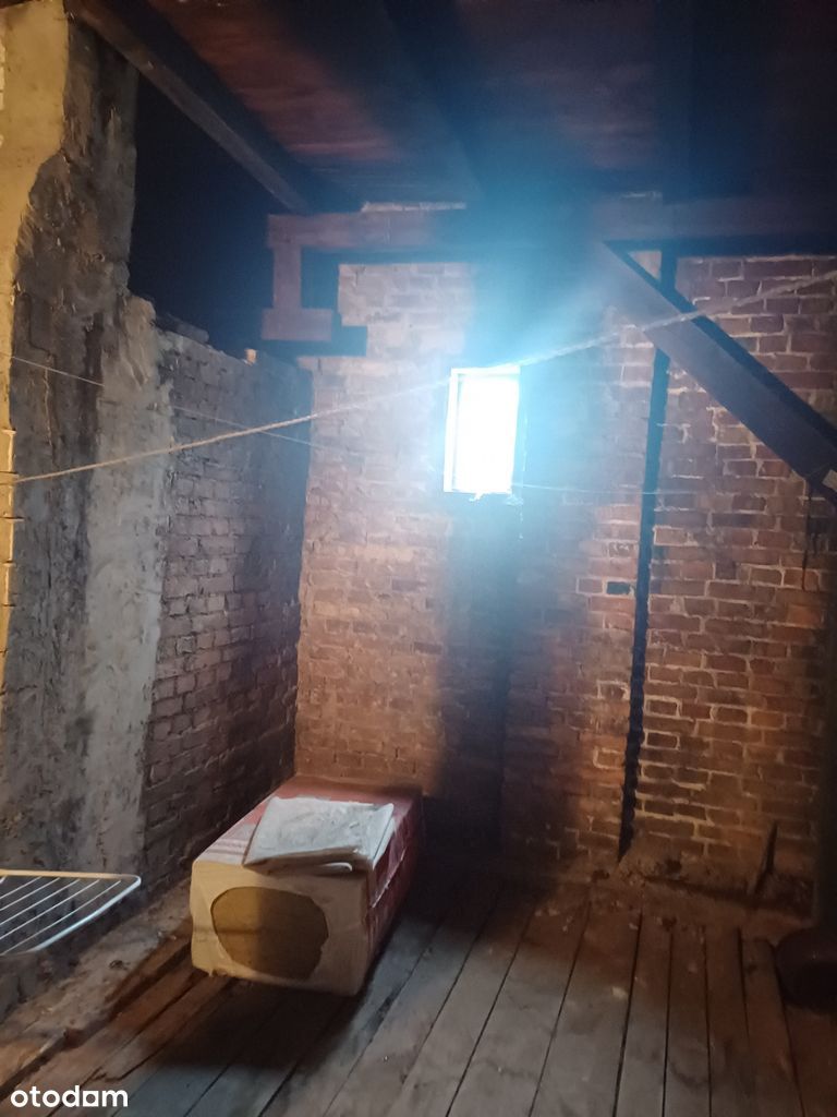 Strych na Starym Żoliborzu do adaptacji na mieszkanie