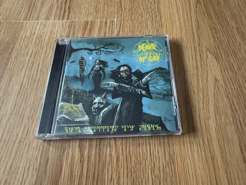 CD Denial of God - The Horrors of Satan - Mroczny Black/Doom Metal!