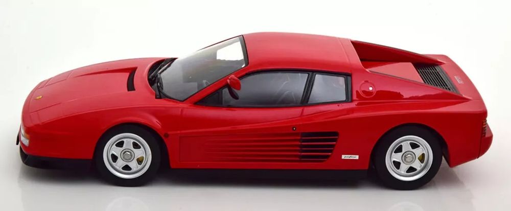 Kk-scale 1:18 Ferrari Testarossa ano 1986