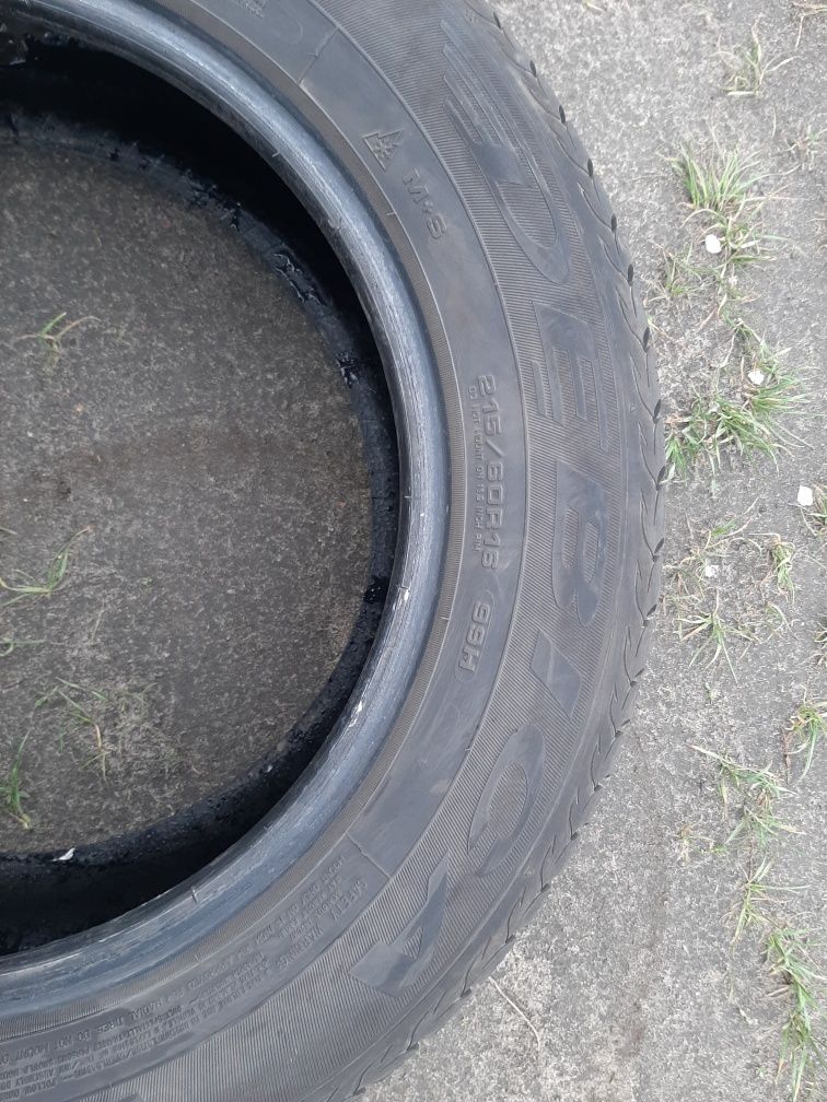 4 szt 215/60 r 16 Opony zimowe Dębica frigo hp 2