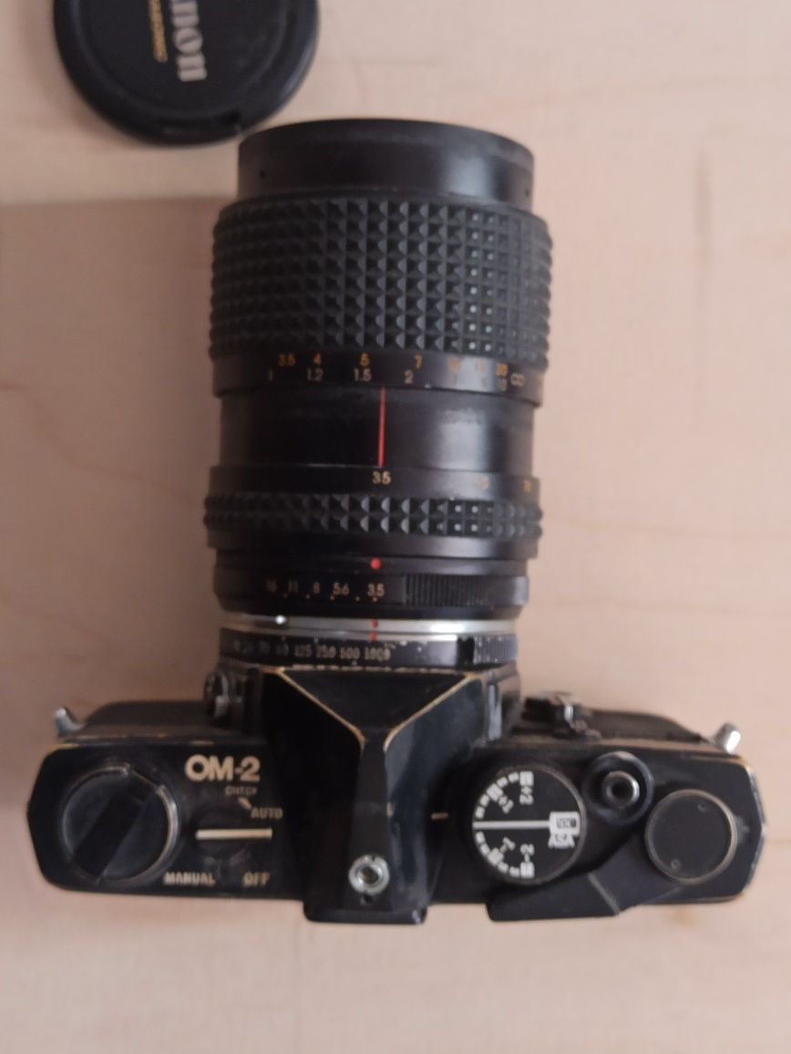 Пльоночний фотоаппарат olympus om2 обьєктив makinon 35-70 3.5-4,5