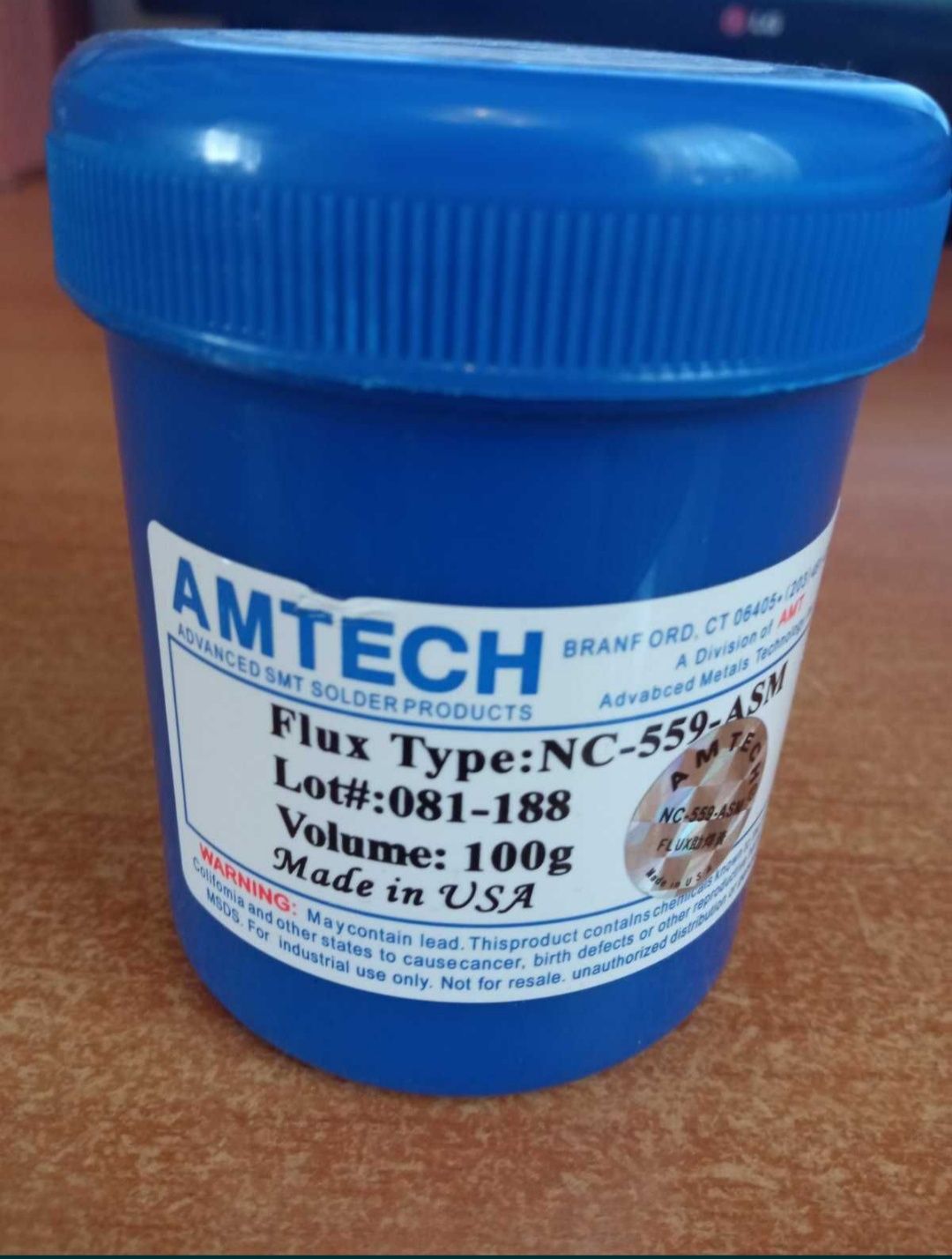 Флюс для пайки AMTECH NC-559-ASM (100 г)