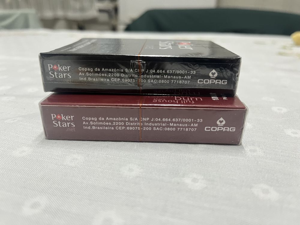 Baralho cartas Copag para poker pokerstars