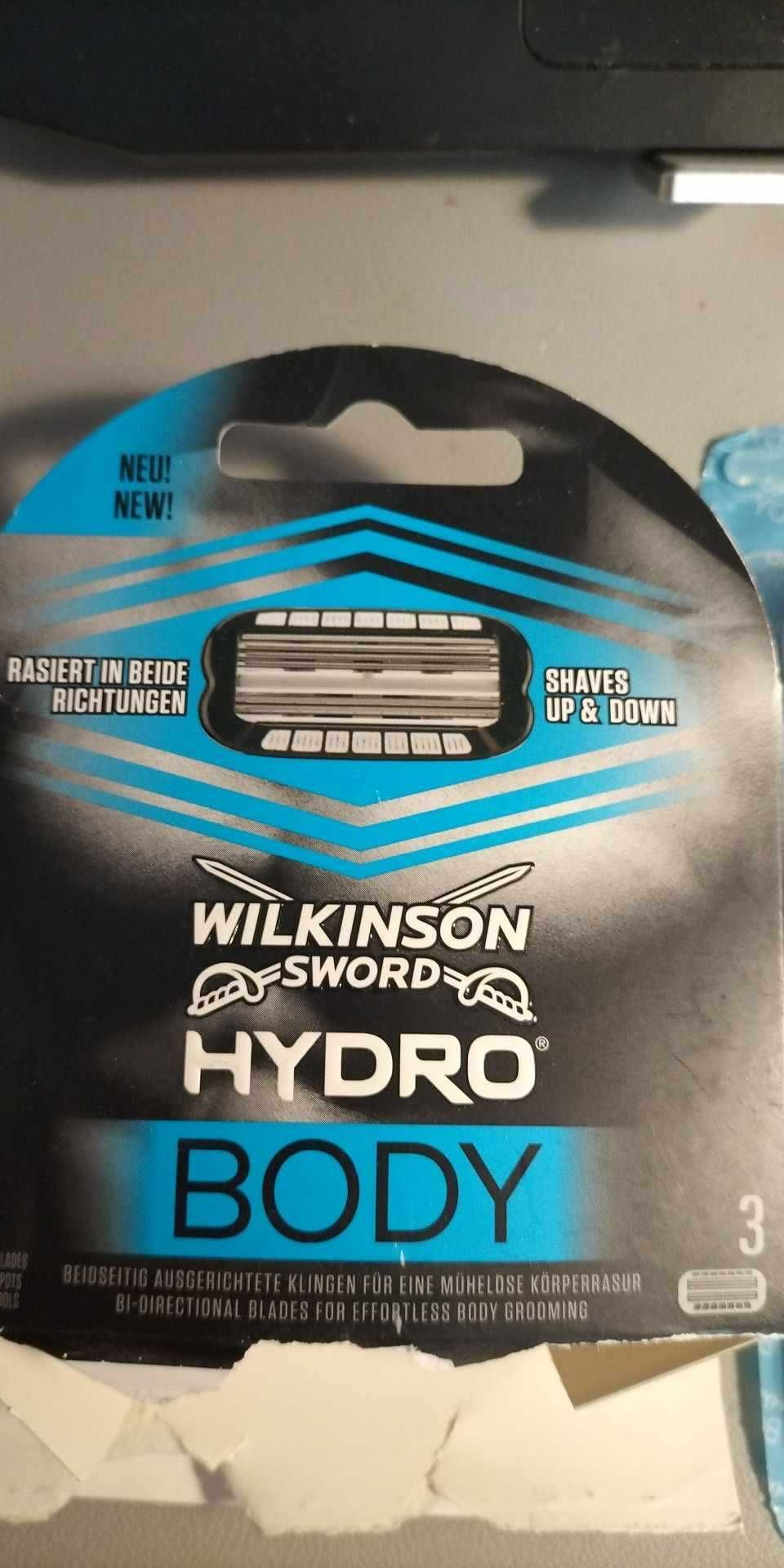 Wkłady do maszynek Wilkinson Hydro Body 3 sztuki