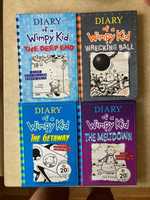 Щоденник слабака на английском Diary of a Wimpy Kid 2, 9-13 книги