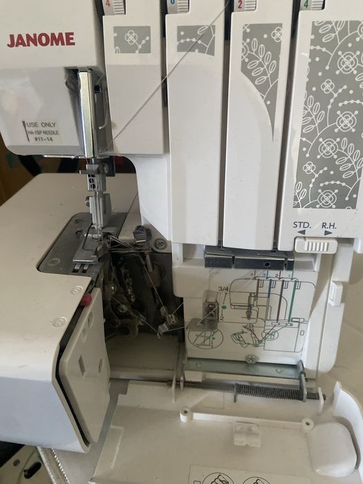 Оверлок 4 ниточный брендовый Жаноме 785