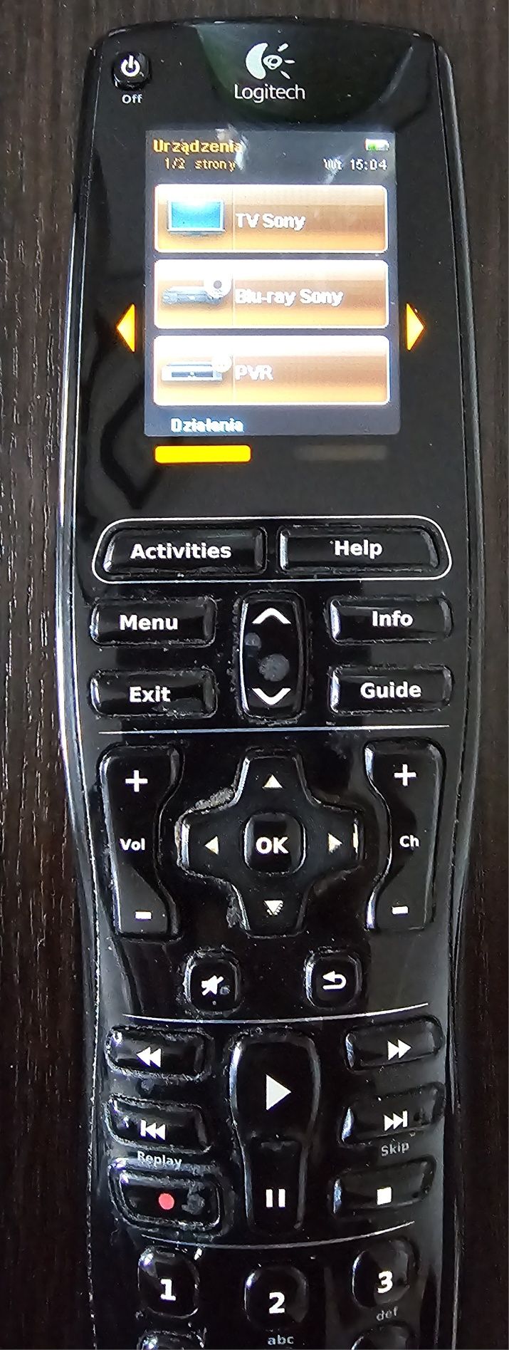 Logitech Harmony One Uniwersalny pilot L-LW20 z bazą i ładowarką