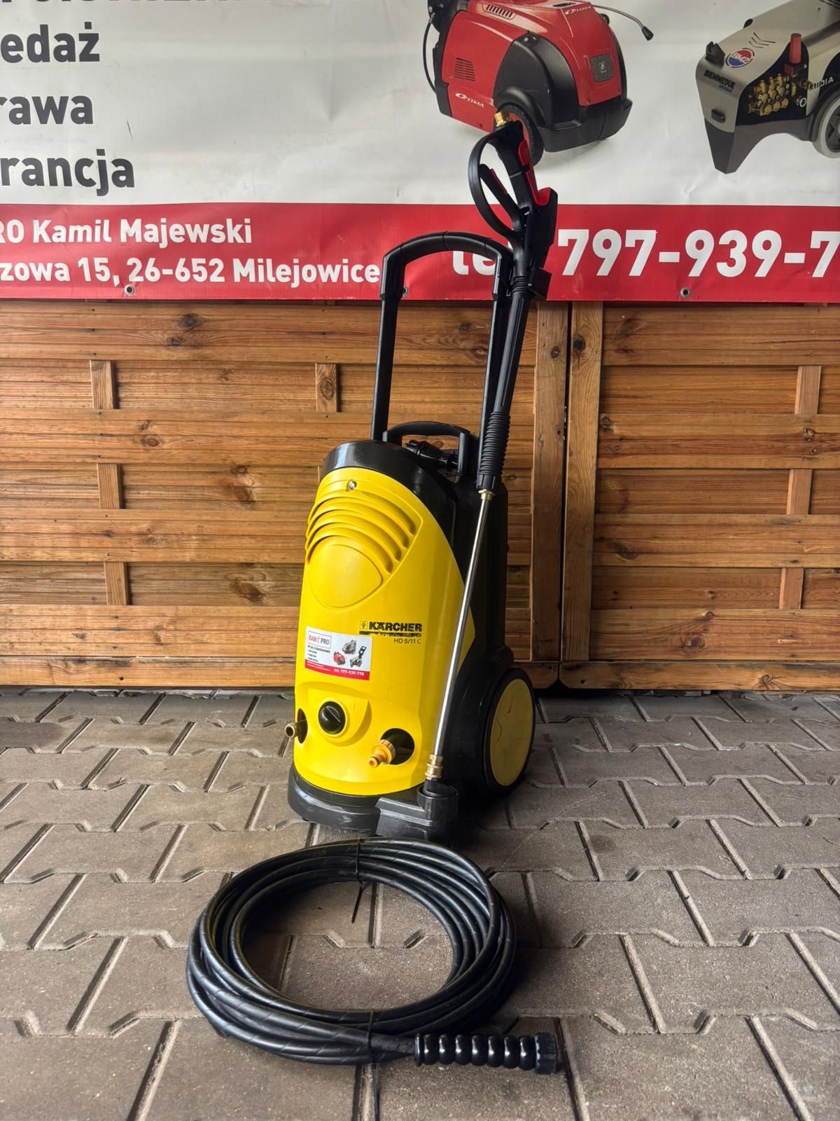 Karcher HD 5/11 C Dysza Rotacyjna GWARANCJA myjka ciśnieniowa 230v