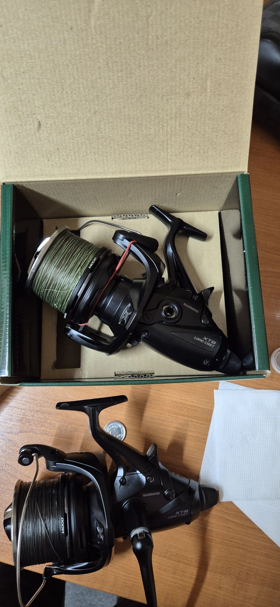 Котушка Shimano Big Baitrunner XT-B 14000 LC, 4+1, 4.6:1