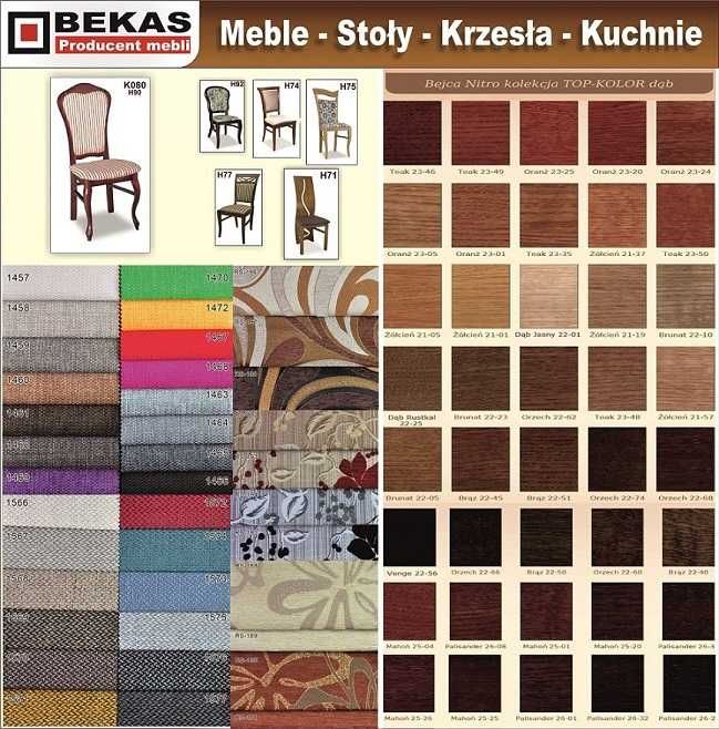Prześliczny Zestaw Mebli Stół Krzesła Witryna Bekas Clasik