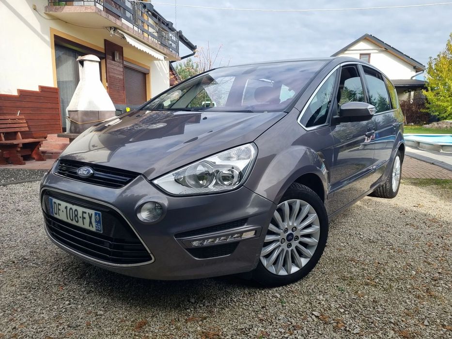 Ford S-Max 2.0TDCI 140km 7-Osobowy Titanium Navigacja Convers Oryginal Lakier2014