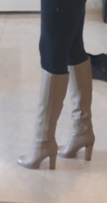 Чоботи шкіряні бу