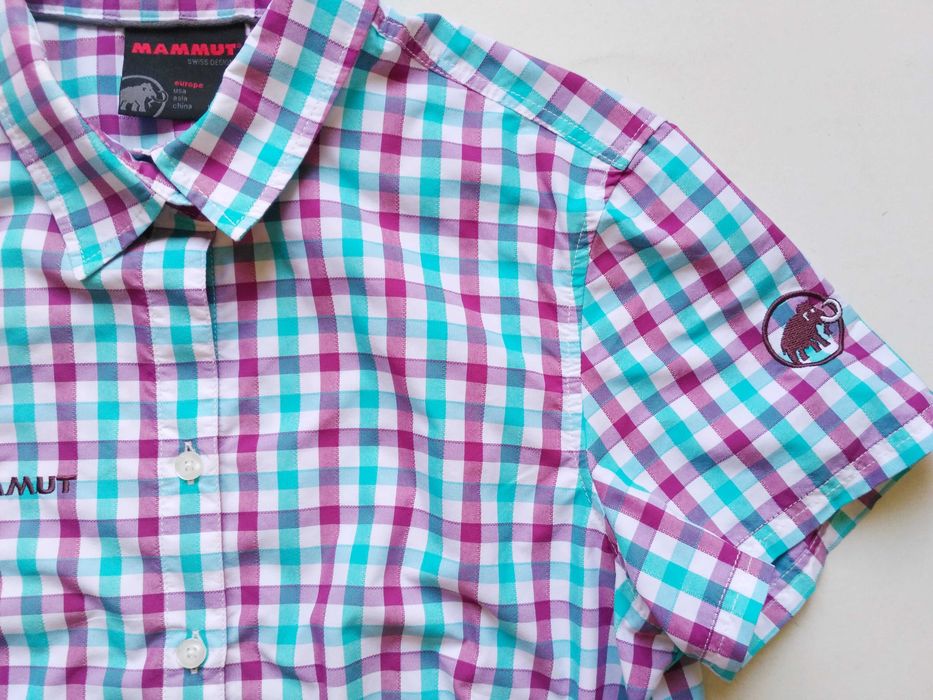 Сорочка MAMMUT S/M трекінгова lazur/violet туніка