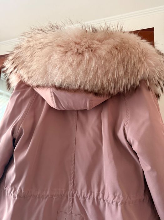 Парка з натуральним хутром