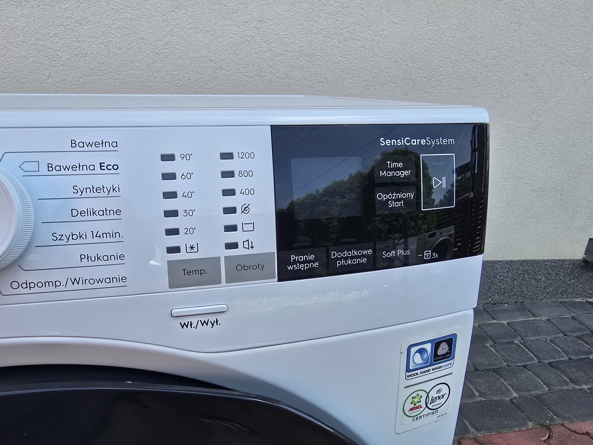 Pralka ELECTROLUX 8Kg A+++ WyswLed Inverter 1200Rpm Stan Perfekcja