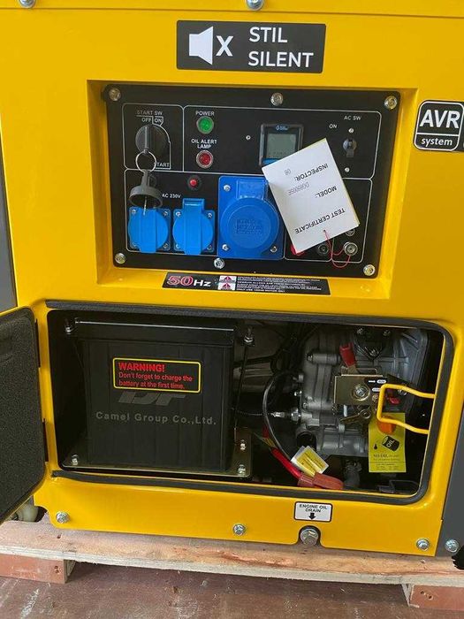 Agregat prądotwórczy, Valkenpower diesel nowy DG 6500 SE 5 kW