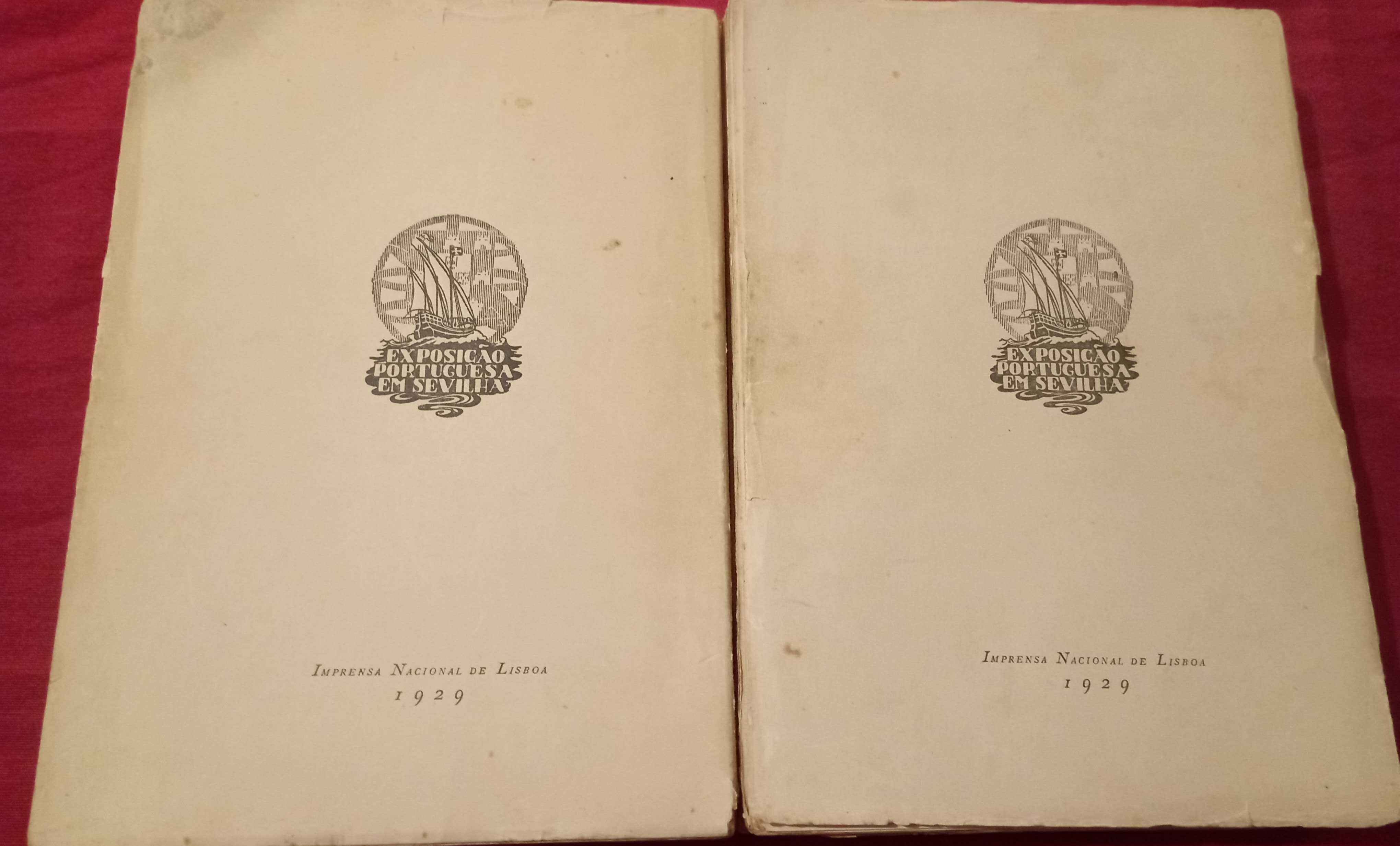 Portugal - Exposição portuguesa em Sevilha - 2 volumes