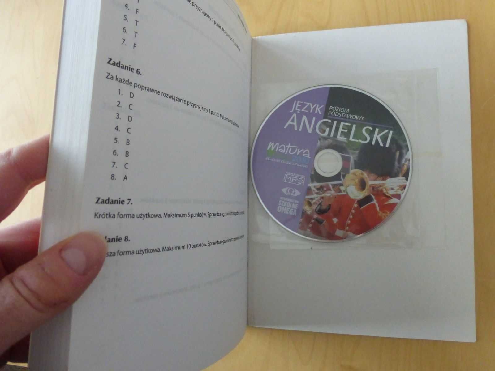 Język angielski Matura 2010 poziom podstawowy + CD