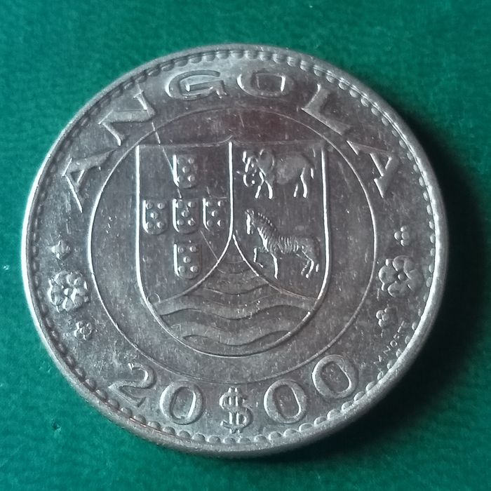 moeda AngolA 20.00 1971