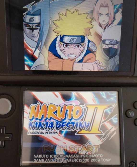 Dragon Ball Origins + 2 jogos Naruto para Nintendo DS