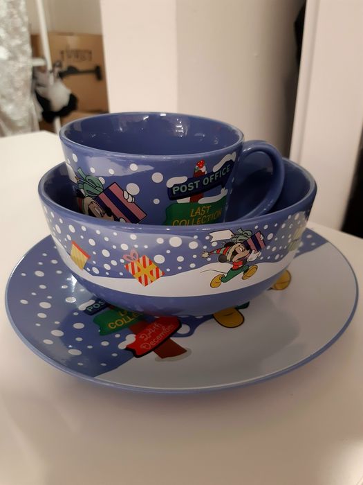 Набір дитячого посуду Mickey Mouse Disney  кераміка!