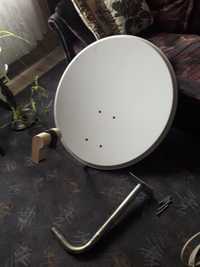Antena satelitarna 80 cm + inverto rt twin + maszt kątowy