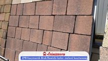 Kostka brukowa Bruk Rawicki-melanż kasztanowy na podjazd ZPB Kaczmarek