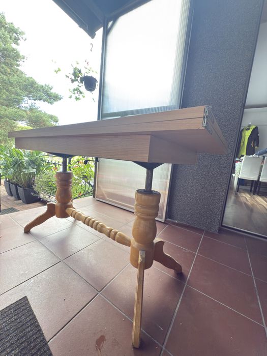 Stół do jadalni kuchni drewniany rozkładany duży reg.Wys. Kościerzyna