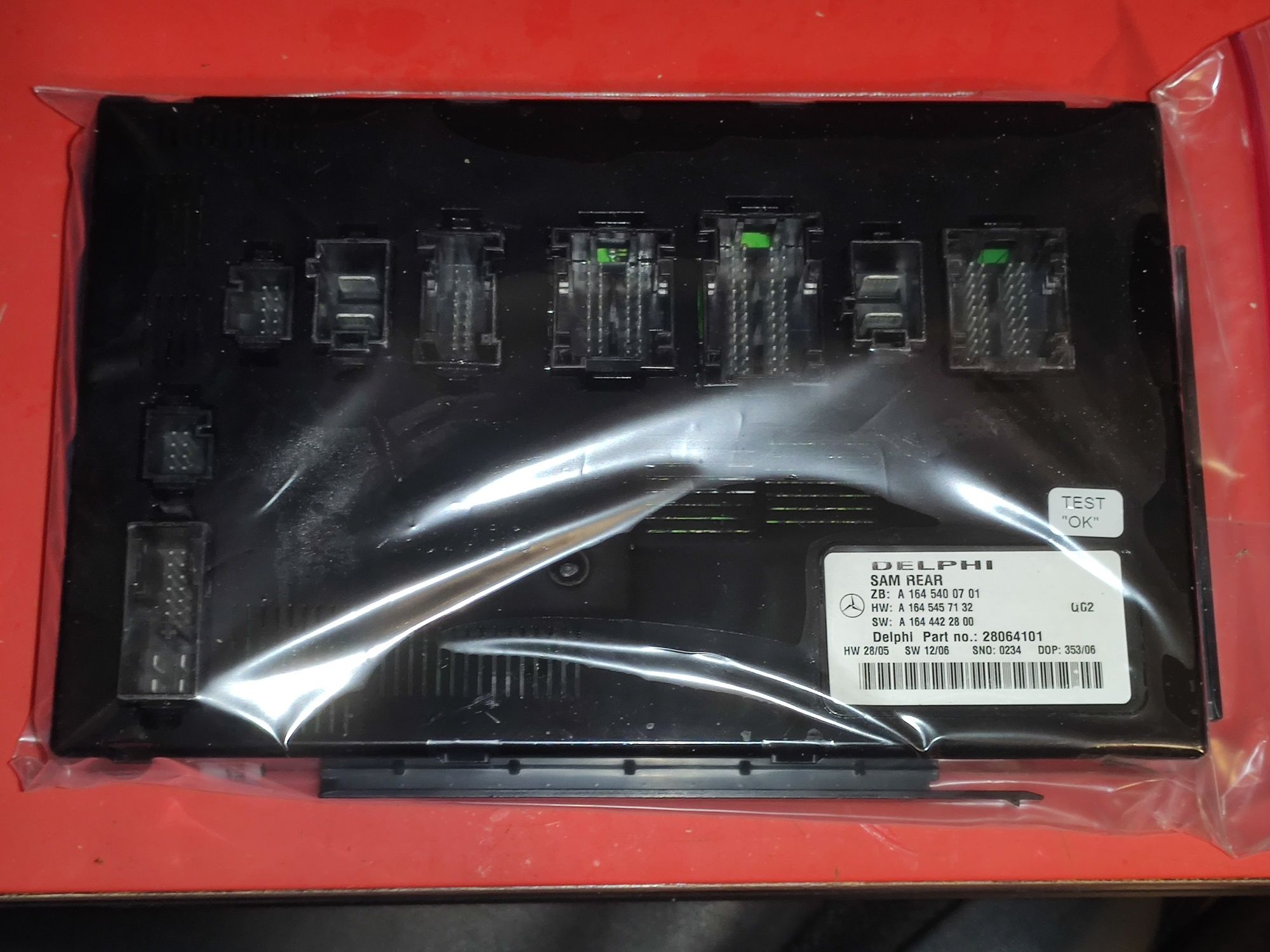 Wysyłkowa Regeneracja SAM REAR, W164 W251 X164 ML GL, sterownik, moduł