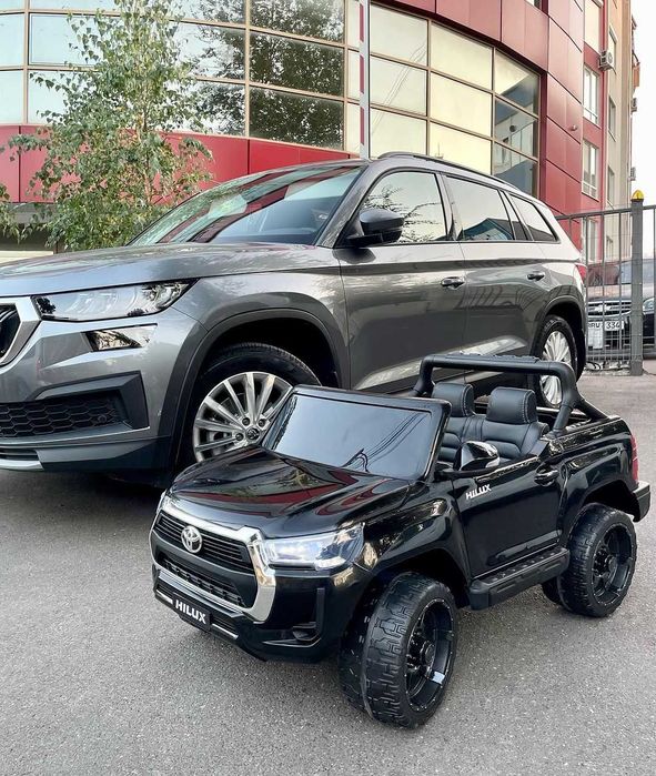Дитячий електромобіль джип TOYOTA HILUX 4WD • дитяче авто ТОЙОТА