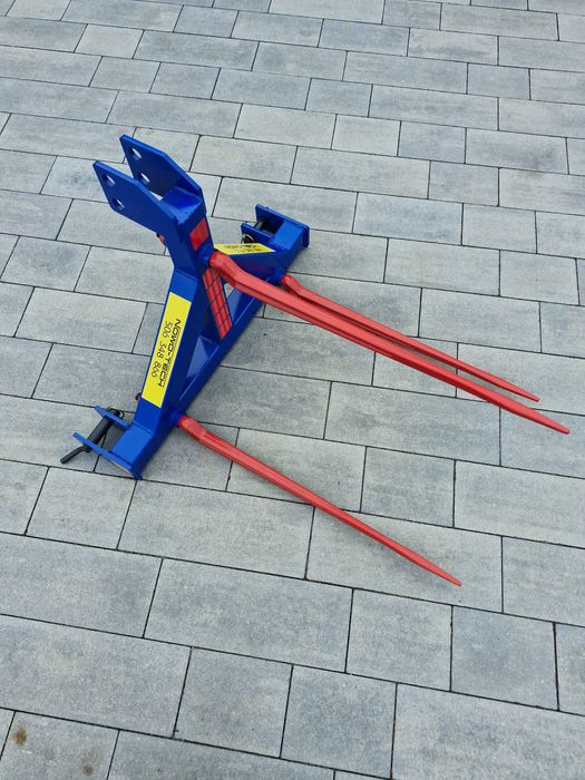 widły do bel, balotów, igła, podnośnik do siana na tył ciągnika, tuz