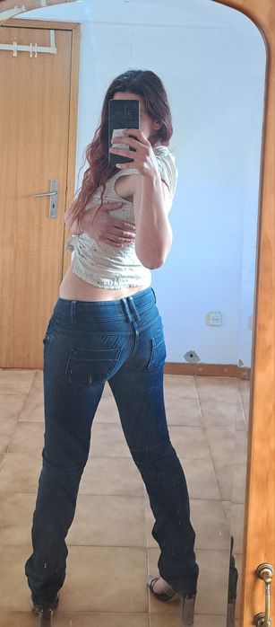 Calça de ganga • 36