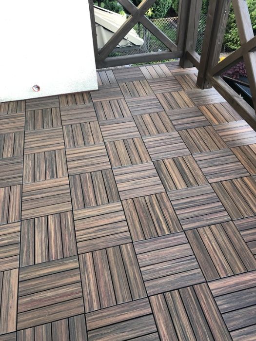 Podest tarasowy II generacji - panel Premium Redwood