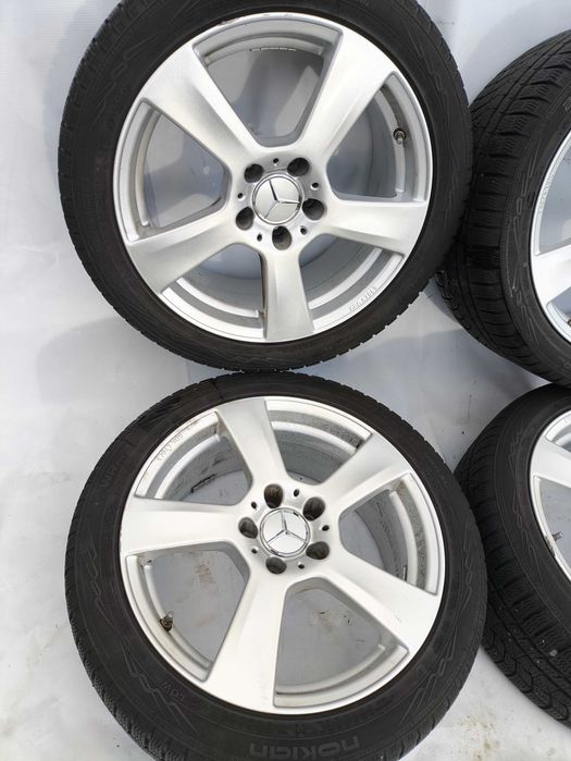 4x koła alufelgi Mercedes Audi VW 17" 5x112 225/45r17 Tanio!! 8mm