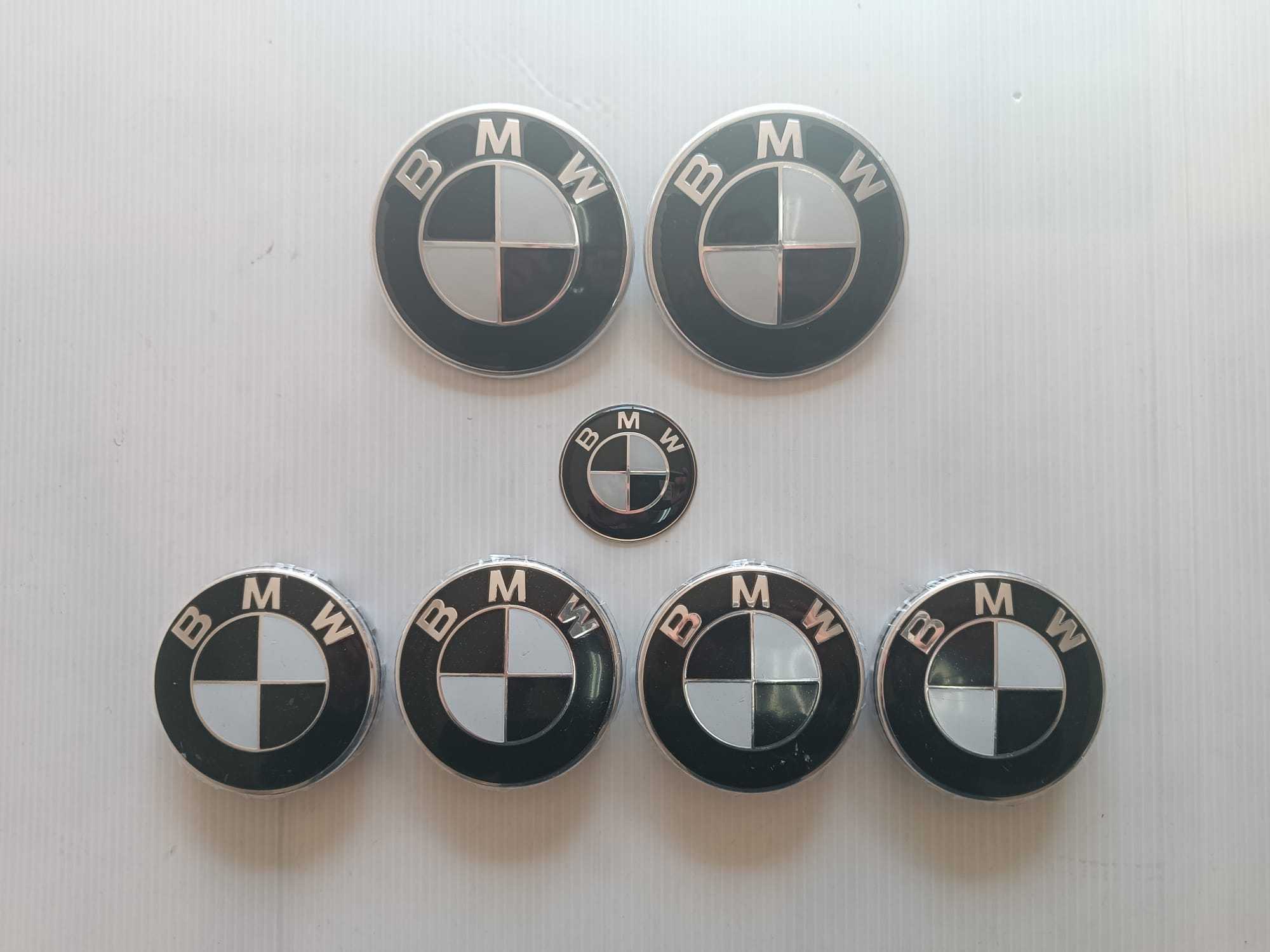 BMW - Conjunto kit 7 ou 8 símbolos emblemas