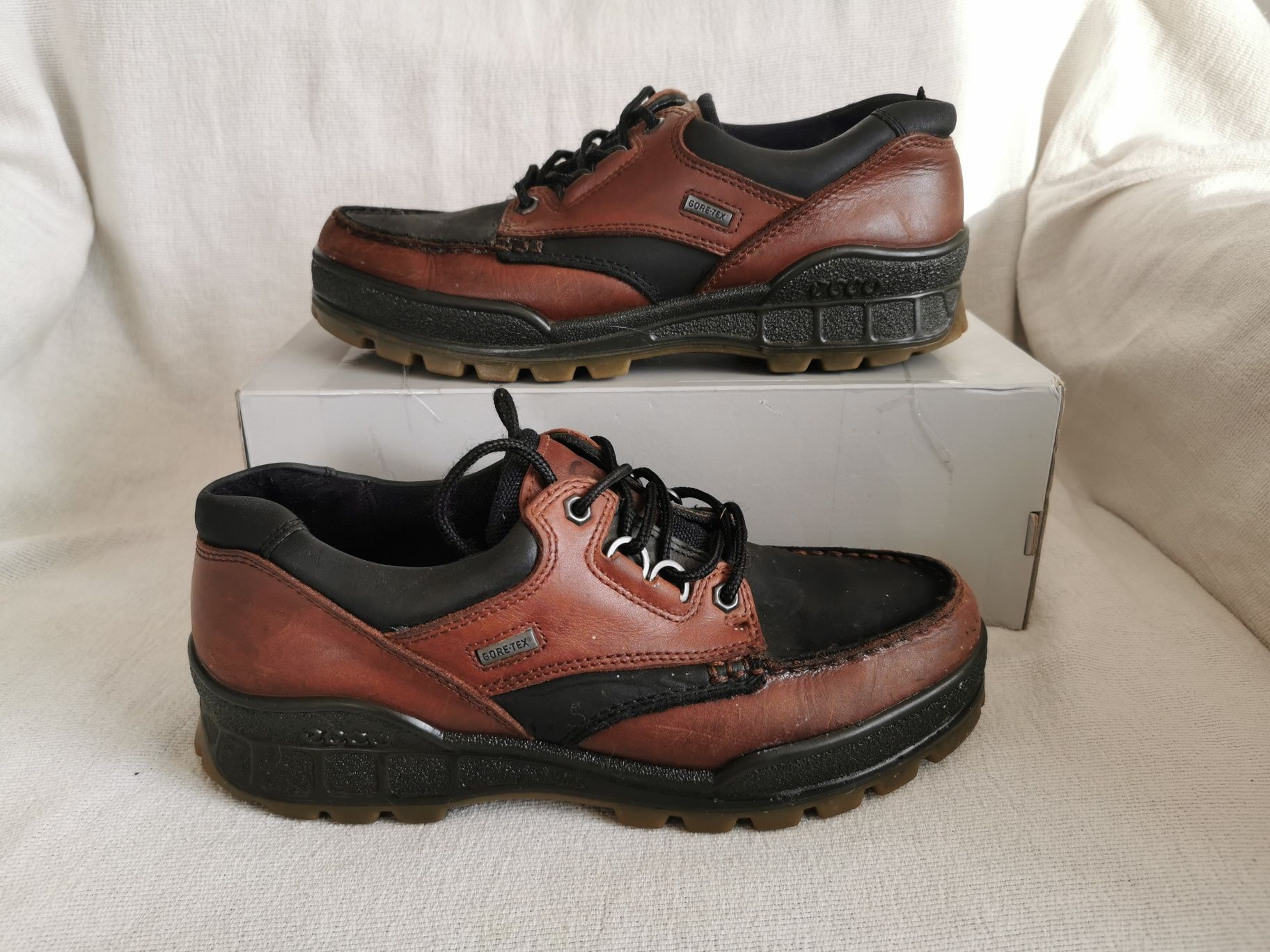 Ecco Track Gore-Tex buty trekkingowe turystyczne trapery 40