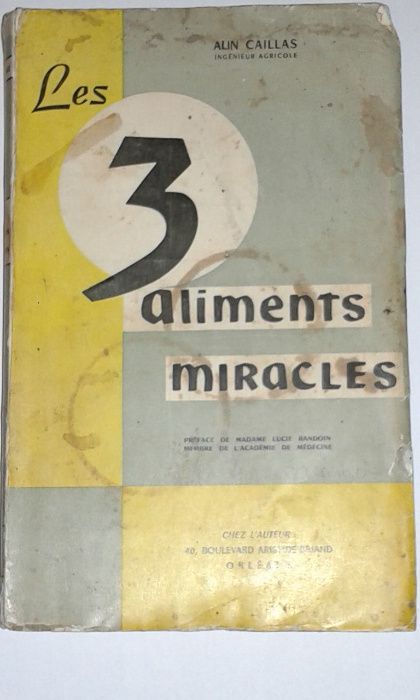 Les trois aliments miracles Miód, Pyłek, Mleczko pszczele w j.francusk