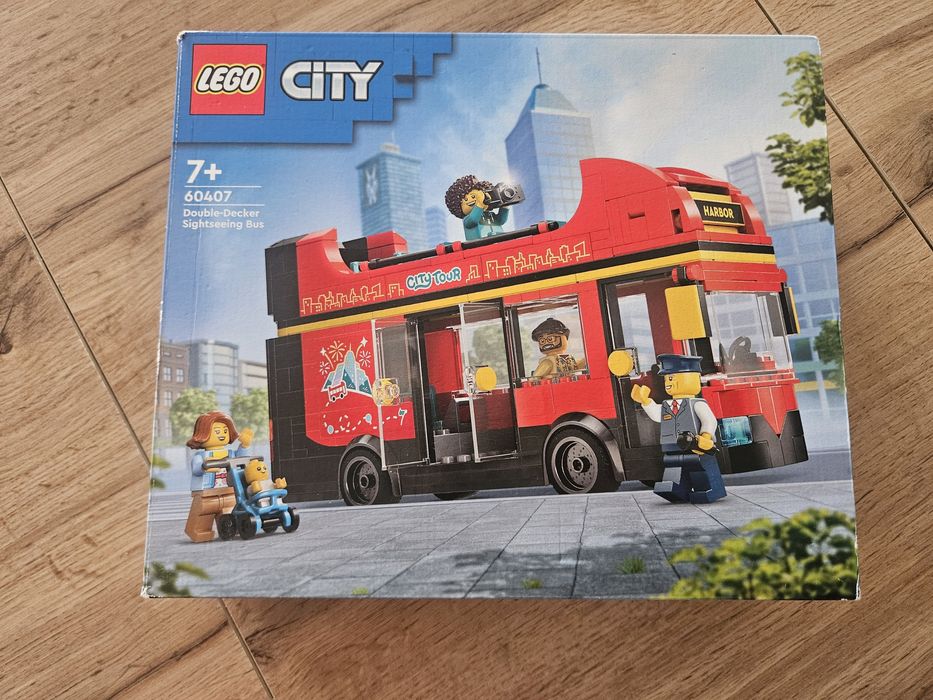 Zestaw klocków lego autobus